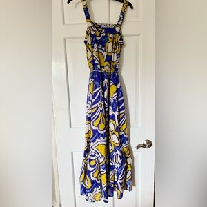Cleobella Muriel Midi Dress in Azores Sz S